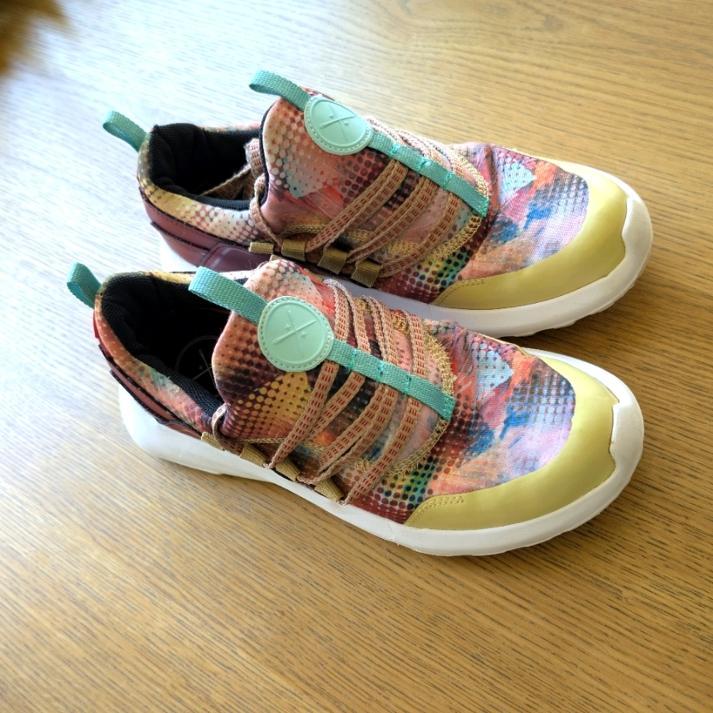 Inkkas Prism Flex Runner V.2 Multicolor Earth Tone Athletic Shoes - 7